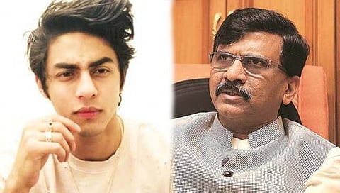 आर्यन खान ड्रग्ज प्रकरणात पोलिसांनी हस्तक्षेप करावा : संजय राऊत 