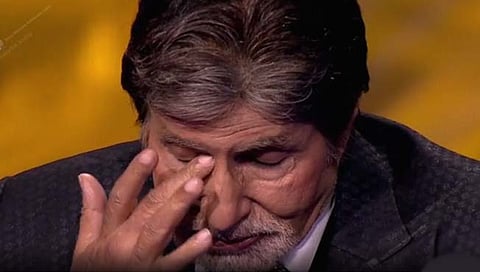 amitabh bachchan : अमिताभ बच्चन यांच्यावर ‘यामुळे’ केबीसी होस्‍ट करायची वेळ आली, भावूक हाेत म्‍हणाले…