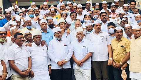 kdcc bank election : राजू शेट्टी म्‍हणाले, गणपतराव पाटील यांची कोल्हापूर जिल्हा बँकेवर बिनविरोध निवड होणारच