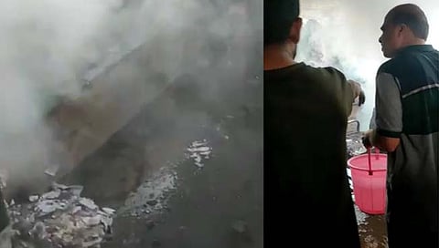 दापोलीत लॉटरी सेंटरला आग 