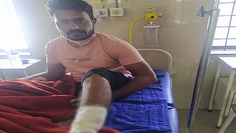 पुणे : दुचाकीचा पाठलाग करत बिबट्याचा तरुणावर हल्‍ला