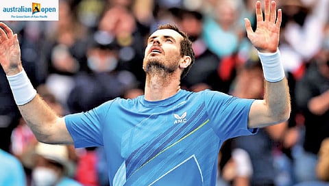 Australian Open : अँडी मरे, मेदवेदेव दुसर्‍या फेरीत