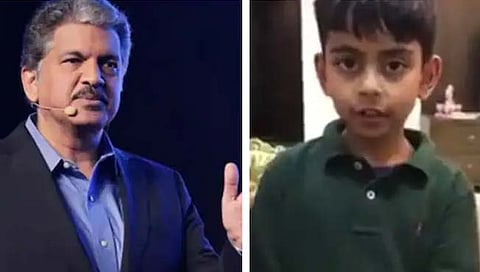 जीवनात आनंदी कसे राहाल? चिमुकल्‍याच्‍या व्‍हिडीओवर उद्‍योगपती आनंद महिंद्रा प्रभावीत