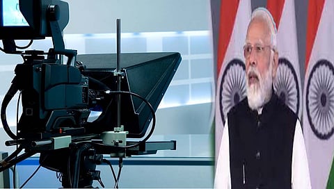 Teleprompter : टेलिप्रोम्पटर बंद पडल्‍याने पीएम मोदी गोंधळले, ‘टेलिप्रोम्पटर’चे काम नेमके चालते कसे? जाणून घ्या