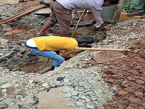 Digging