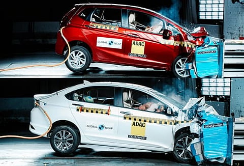 car crash test