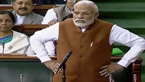 चार राज्यांत भाजपला यश; संसदेत ‘मोदीं’चा घोष
