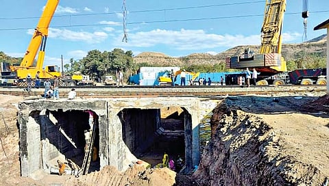 सातारा : जरंडेश्‍वर रेल्वे भुयारी मार्ग जीवघेणा ; समांतर भुयारी मार्गाची मागणी