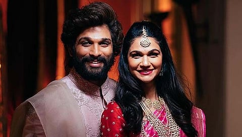 allu arjun and sneha reddy 