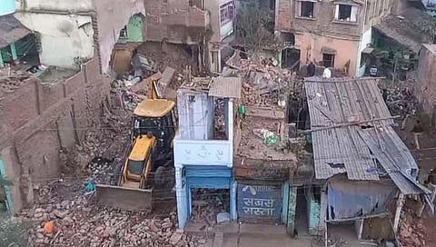 बिहार : भागलपूरमध्ये भीषण स्फोट, ७ जण ठार, ११ जखमी, ३ मजली इमारत जमीनदोस्त