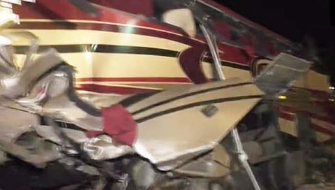 Bus accident : चित्तूरमध्ये बस दरीत कोसळली; ७ जणांचा मृत्यू, ४५ प्रवासी गंभीर 