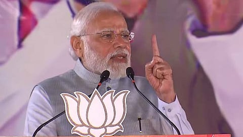 भाजपच्या विजयाचा जनतेकडून चौकार : नरेंद्र मोदी  