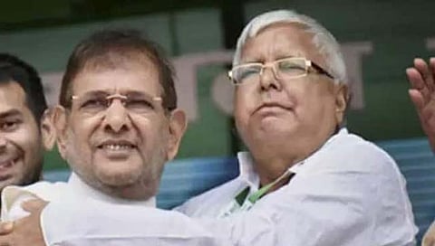 शरद यादवांचा पक्ष लालूप्रसादांच्या ‘आरजेडी’मध्ये विलीन