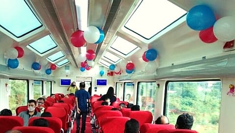 मुंबई सेंट्रल ते गांधी नगर कॅपिटल शताब्दी एक्स्प्रेसमध्ये विस्टाडोम कोच जोडणार