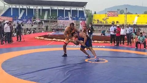महाराष्ट्र केसरी स्पर्धा : गादी गटातून कोल्हापूरचा पृथ्वीराज पाटील फायनलमध्ये