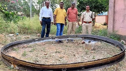 चंद्रपूर : अवकाशातून कोसळलेल्या ‘त्‍या’ वस्तू सॅटेलाईट रॉकेटचे अवशेष