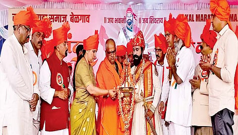बेळगाव : ज्या समाजामध्ये एकी, तेथेच विकासाची नांदी : मंजुनाथभारती स्वामी
