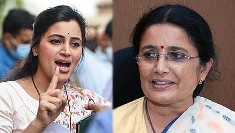 राष्ट्रवादी महिला प्रदेशाध्यक्षा विद्या चव्हाण म्हणाल्‍या, “कोण नवनीत राणा? त्या पूर्वी बारमध्ये…”