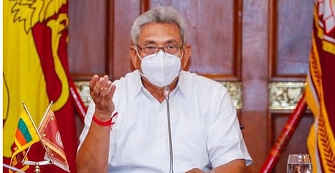 
देशातील परिस्‍थिती पूर्वपदावर आणण्‍यासाठी सर्वांनी सहकार्य करावे, असे आवाहन श्रीलंकेचे राष्‍ट्रपती गोटबाया यांनी  केले आहे.