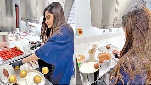 सोनम कपूरने बनवला ‘गोल्डन हेजलनट’