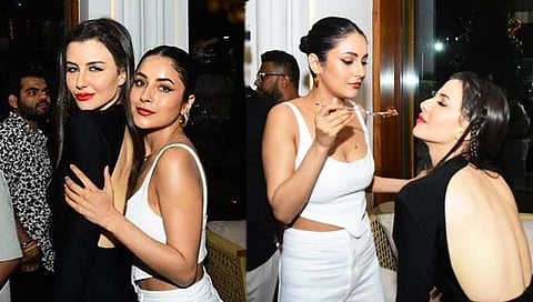 Shehnaaz Kaur Gill : जॉर्जियाच्या पार्टीत पांढऱ्या कलरच्या कॉर्सेट टॉपमध्ये शहनाजचा जलवा (video)