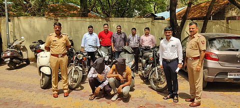 पुणे : वाहनचोरी करणार्‍या अट्ट्ल गुन्हेगारांना बेड्या