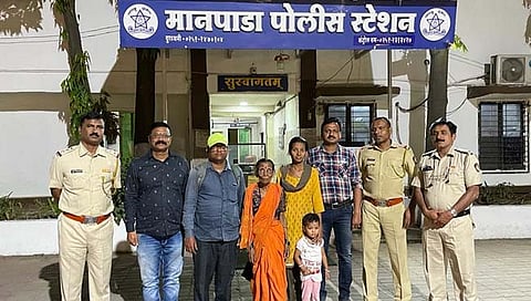 डोंबिवली :  खाकी वर्दीतील ‘माणूस’ धावला; हरवलेल्या वृद्धेला मुलगा भेटला !