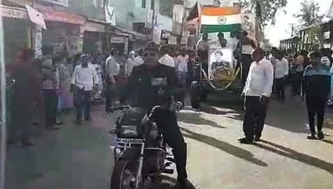 सातारा : शहीद प्रथमेश पवार यांना साश्रूपुर्ण नयनांनी अखेरचा निरोप 
