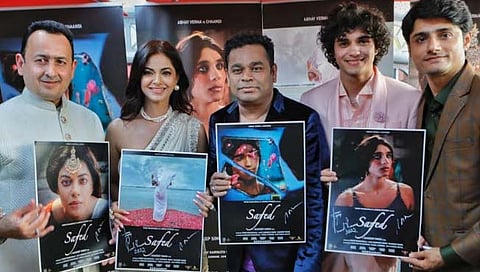 a r rehman released safed poster launch 