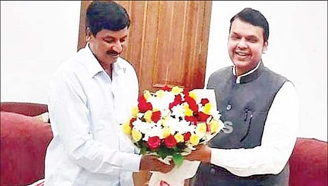 आ. रमेश जारकीहोळी फडणवीसांच्या भेटीला