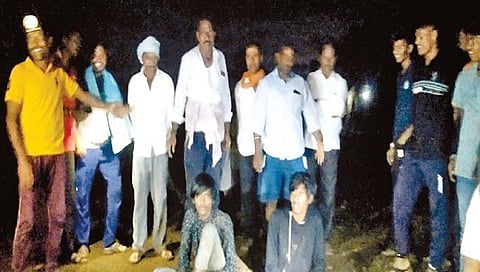 सातारा : शेतकर्‍यांनी केबल चोरट्यांना पकडले रंगेहात