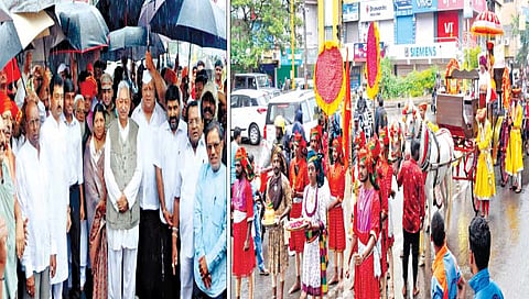 कोल्हापूर : समता दिंडीत लोकराजाचा जयघोष