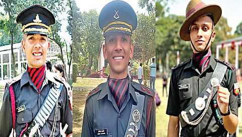नाशिक जिल्ह्याने देशाला दिले तीन लष्करी अधिकारी