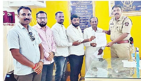 विद्युतपंप, स्टार्टरच्या चोर्‍या थांबवा, शेतकरी संघर्ष समितीचे पोलिसांना निवेदन