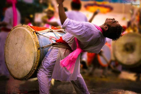 ताथवडे : गणरायाच्या स्वागतासाठी ढोल-ताशा पथक सज्ज
