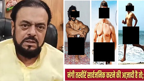 रणवीरचे नग्न फोटो चालतात, मग हिजाब का नाही?; अबू आझमींचा सवाल