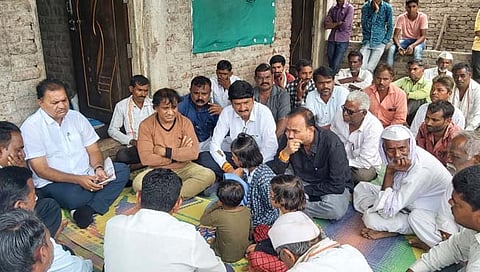 आमदार बोरनारे यांची दुर्घटनाग्रस्त कुटुंबियांना भेट 