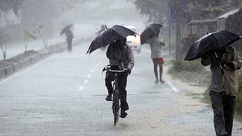 तळेगाव दाभाडे : पावसामुळे सर्वत्र पाणीच पाणी