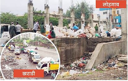 लोहगाव, खराडी परिसरात जिकडे तिकडे कचराच कचरा! उपाययोजना करण्याची नागरिकांची मागणी