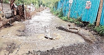 मैलायुक्त पाणी थेट सोसायटीत! कात्रज-कोंढवा रस्त्यावरील लेन 12 मधील स्थिती