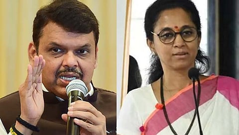 फडणवीस विरुद्ध सुप्रिया सुळे परस्पर टोलेबाजी