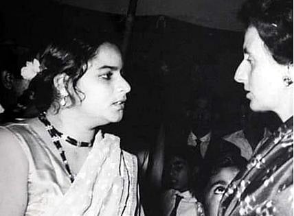 indira gandhi and fatima khan 