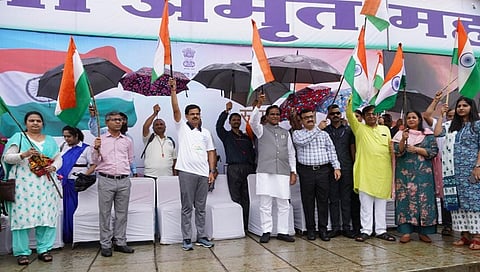 Nashik : देशाला बलशाली बनविण्यासाठी माेहिमेत सहभागी व्हावे-ना. दानवे-पाटील