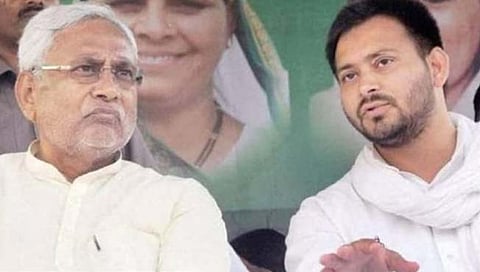 Bihar Politics Updates: ‘मी राजीनामा दिला…’ नितीशकुमार यांची पहिली प्रतिक्रीया; बिहारमधील ‘महायुती’ सरकार  संपुष्टात