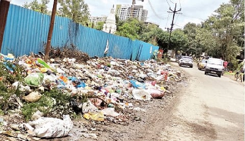 कचर्‍याच्या दुर्गंधीने नागरिक त्रस्त; धायरी-सिंहगड रस्ता परिसरातील चित्र