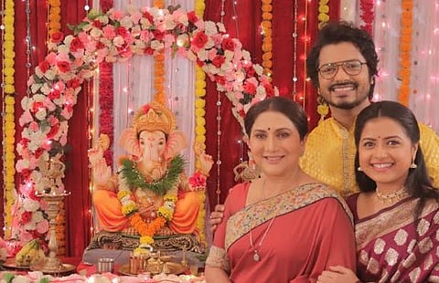 ganesh utsav in marathi serial : मालिकांमध्ये गणरायाचे थाटामाटात आगमन !