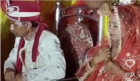 Viral Video : नवऱ्याचा डोळा चुकवून घेतला फायदा… जे पाहून नातेवाईक संतापले