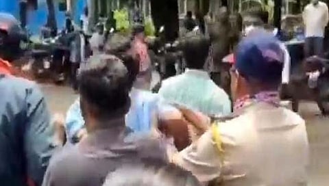 सातार्‍यात नग्न युवकाचा धुडगूस
