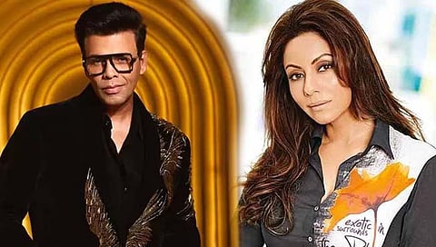 karan johar and gauri khan 