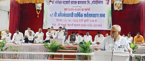 सोमेश्वरनगर : ‘सोमेश्वर’च्या सभेत सभासद-सत्ताधार्‍यांमध्ये खडाजंगी